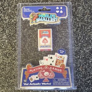 Worlds Smallest Deck Of Playing Cards